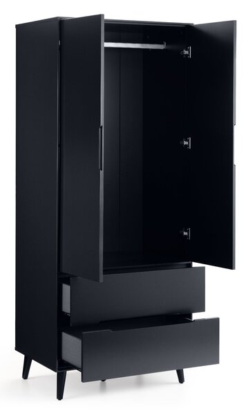 Cecil Double Wardrobe, Anthracite