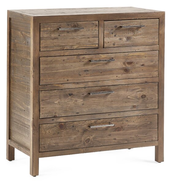 Homer 5 Drawer Chest, Pine