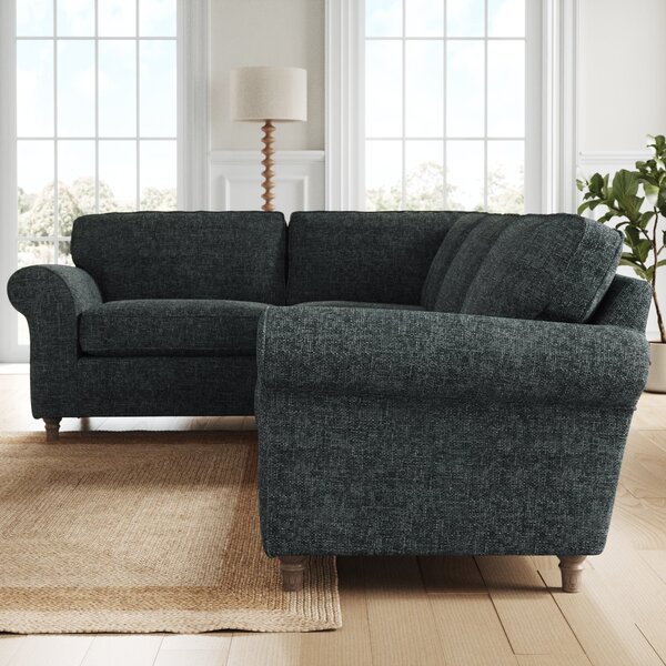 Flori Chunky Chenille Corner Sofa