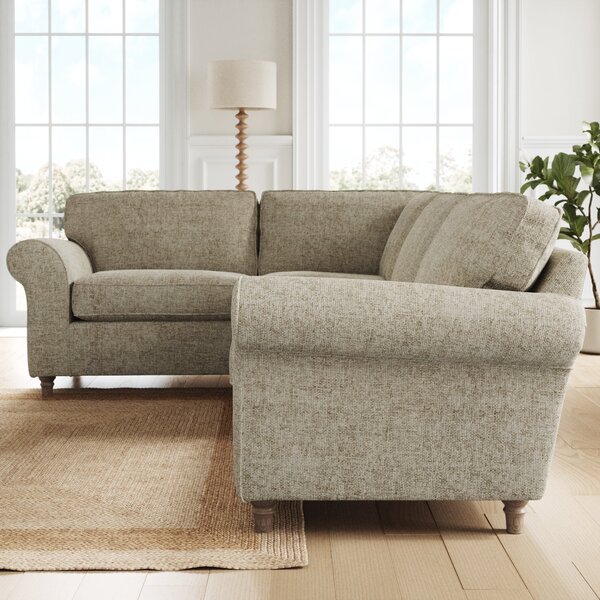 Flori Chunky Chenille Corner Sofa