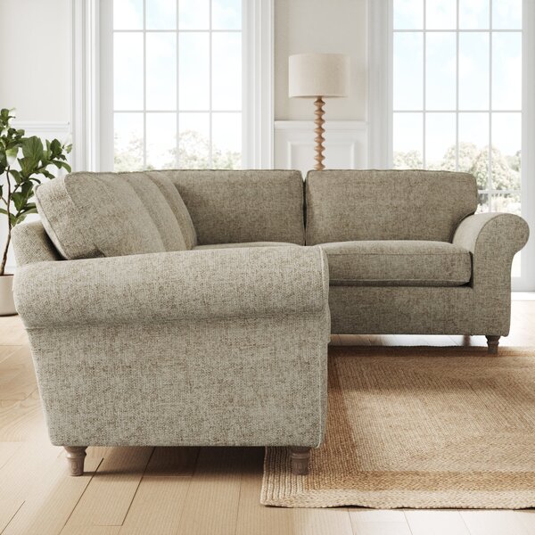 Flori Chunky Chenille Corner Sofa