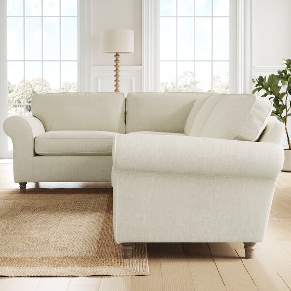 Flori Chunky Chenille Corner Sofa