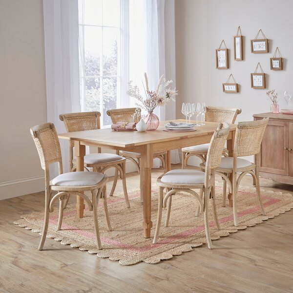 Florine Dining Chair, Natural