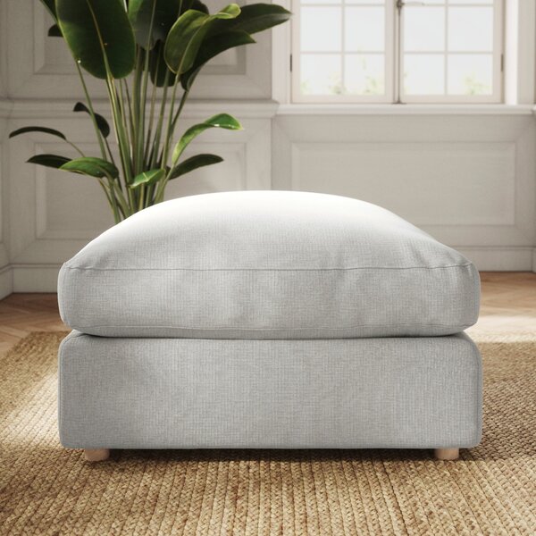 Full Circle Austin Tonal Weave Modular Footstool