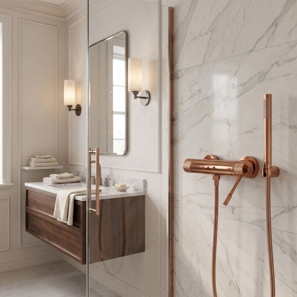 Bathtub faucet REA Venti Copper