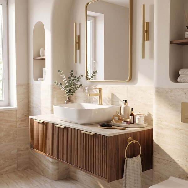 Bathroom faucet Rea Grace Brush Gold