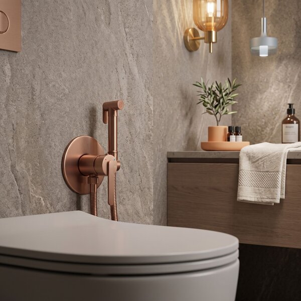 Bidet faucet Rea Ontario Brush Copper