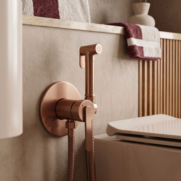 Bidet faucet Rea Ontario Brush Copper