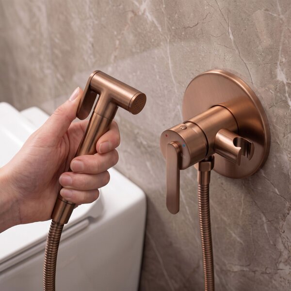 Bidet faucet Rea Ontario Brush Copper