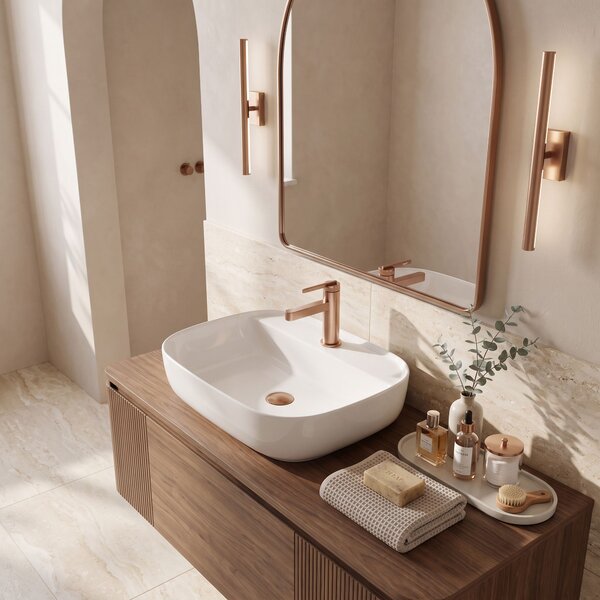Bathroom faucet Rea Grace Brush Copper