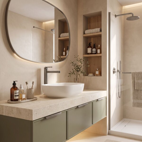 Bathroom faucet Rea Grace Titan High