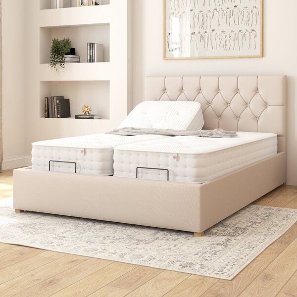 Olivier Eire Linen Adjustable Bed