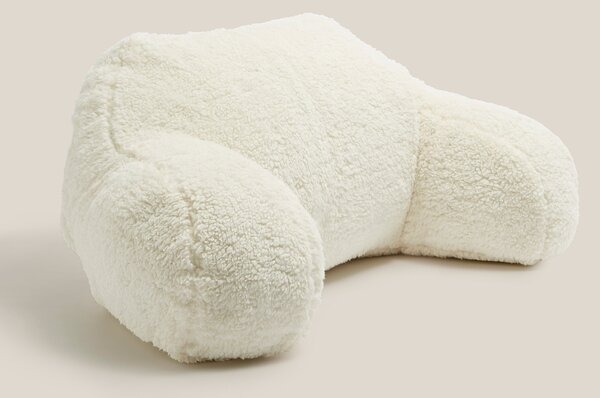 Teddy Bear Cream Cuddle Cushion