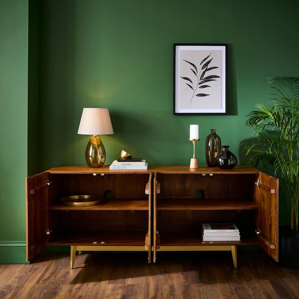 Zadie Extra wide Sideboard, Mango Wood