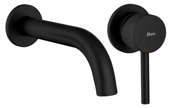 Wall Mounted faucet Rea Lungo Black Mat + BOX