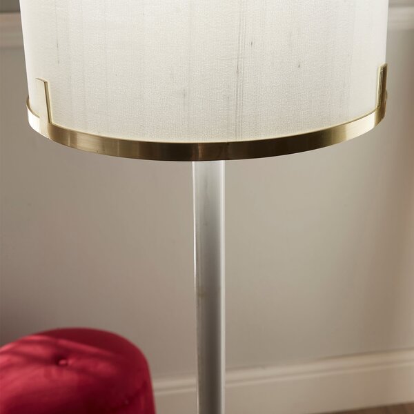 Midland Marble Effect Floor Lamp