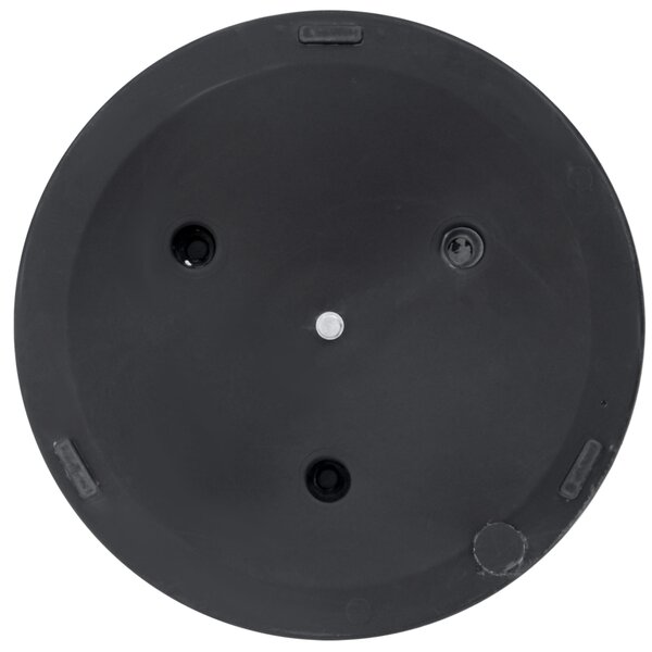 Outsunny Garden 15kg Round Parasol Base Cement Outdoor Umbrella Weight Stand Black Aosom UK