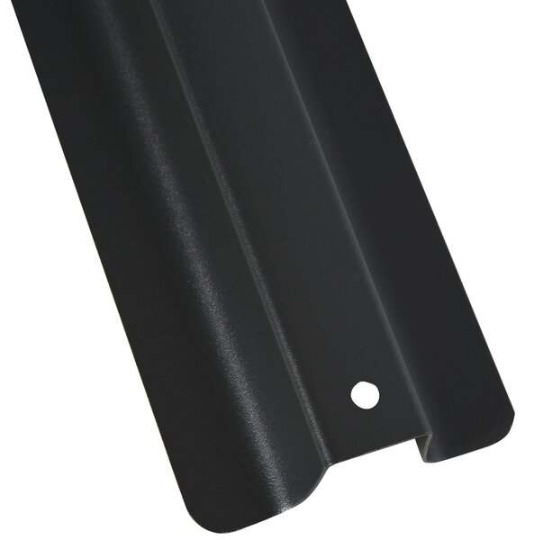 Outsunny Parasol Base: 4-Piece Fillable Steel Cross Stand for Garden Umbrellas, Sand/Water Fillable, Black Aosom UK