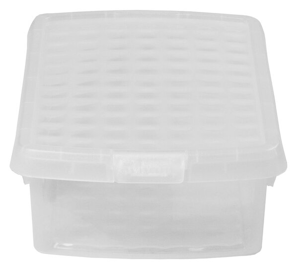 Wham Clip Pack of 4 7L Storage Boxes With Lids