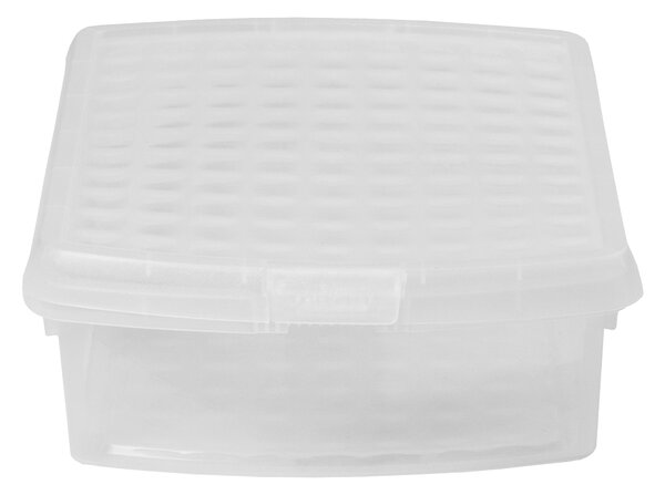 Wham Clip Pack of 4 9L Storage Boxes With Lids