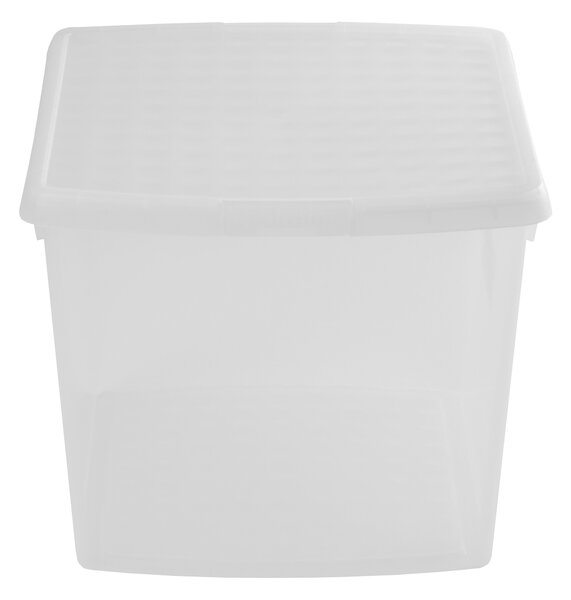 Wham Clip Pack of 4 37L Storage Boxes With Lids