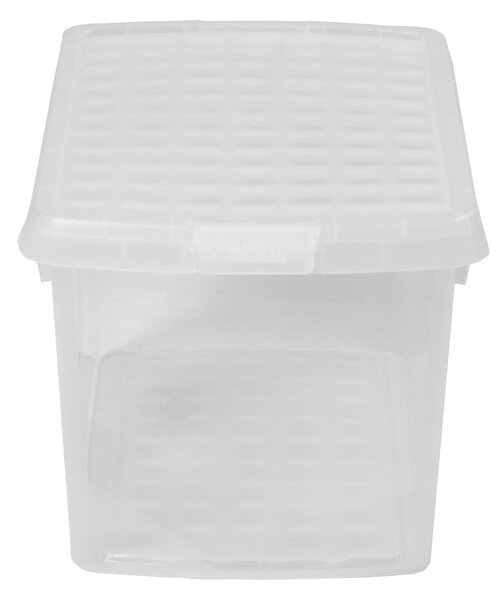 Wham Clip Pack of 4 14L Storage Boxes With Lids