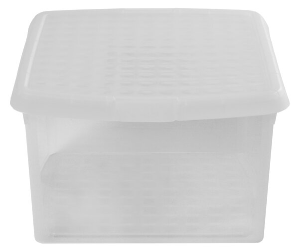 Wham Clip Pack of 4 26L Storage Boxes With Lids