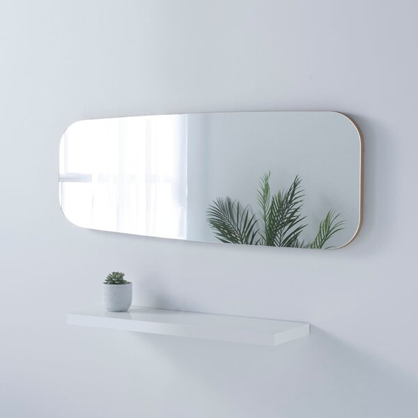 Yearn Hoxton Pebble Narrow Full Length Wall Mirror