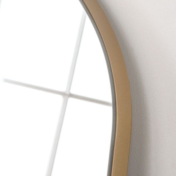 Yearn Simple Arched Overmantel Wall Mirror