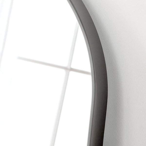 Yearn Simple Arched Overmantel Wall Mirror