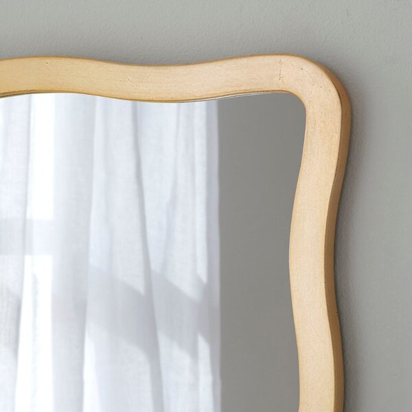 Yearn Wavy Rectangle Wall Mirror