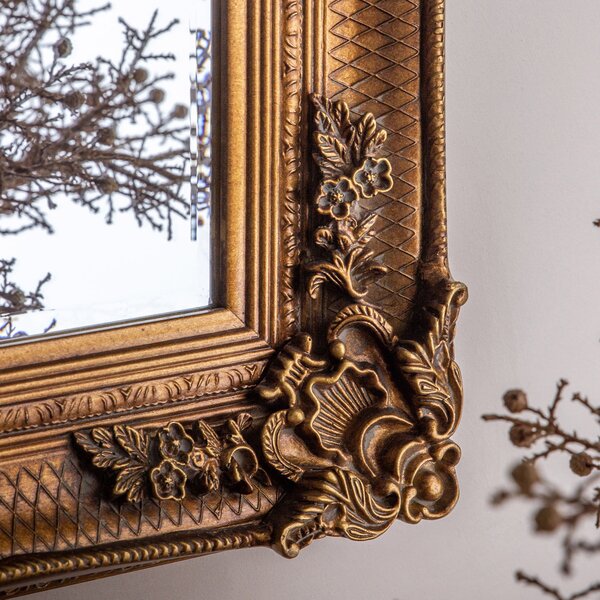 Geneva Traditional Rectangle Wall Mirror