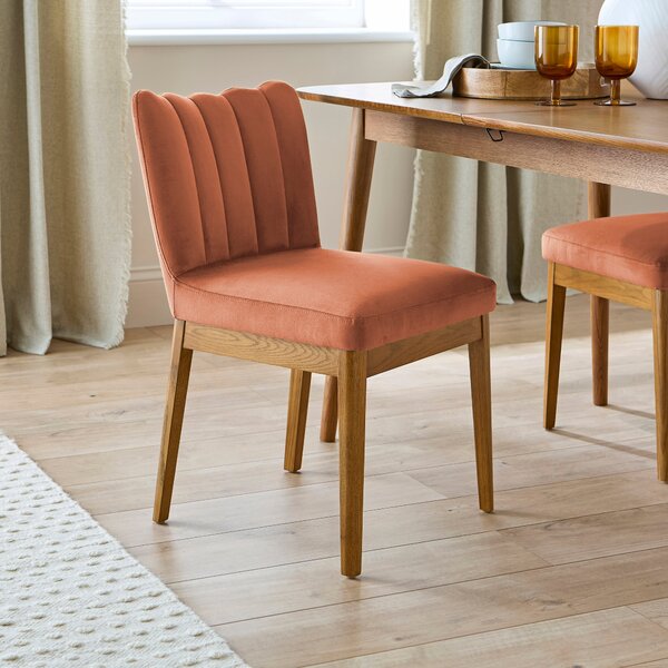 Delilah Dining Chair, Velvet