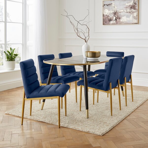 Maddison Dining Chair, Velvet