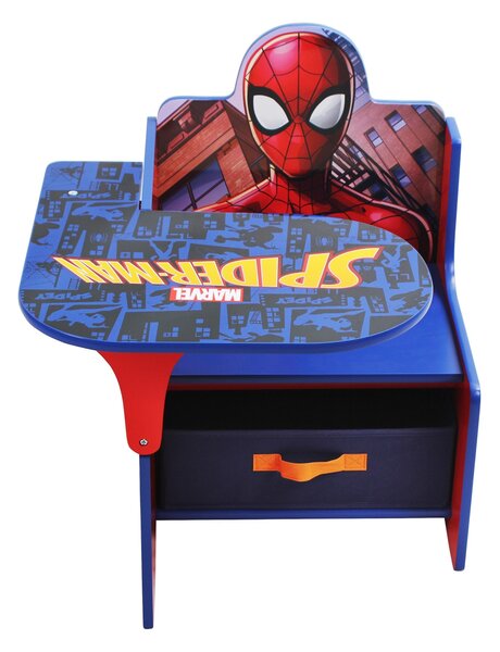 Spiderman Chair and Desk with Storage Bin