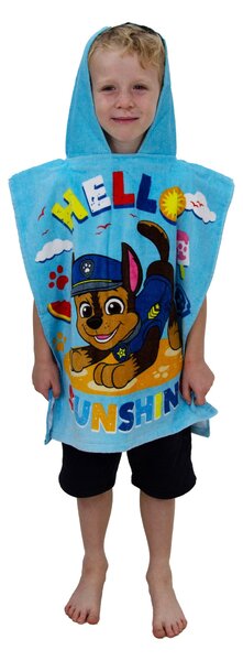 Paw Patrol Cotton Towel Poncho