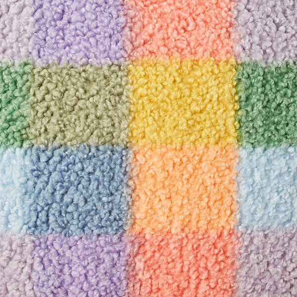 Brights Checkerboard Boucle Cushion