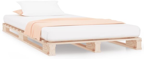 Pallet Bed without Mattress 90x200 cm Solid Wood