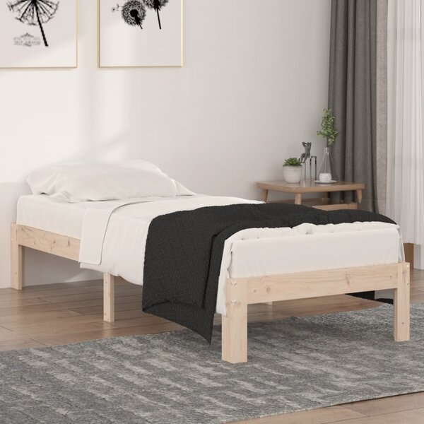 Bed Frame without Mattress 75x190cm Small Single