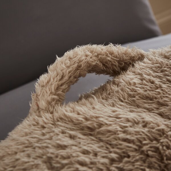 Heatable Taupe Cuddle Cushion