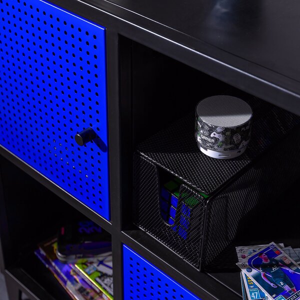 X Rocker Mesh Tek 4 Cube Storage Unit