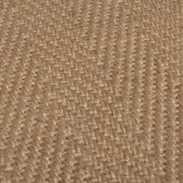 Herringbone Border Square Rug