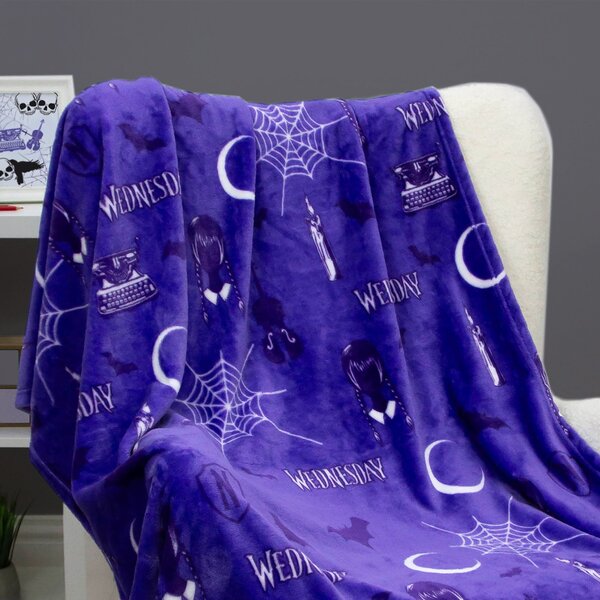 Wednesday Destined Fleece Blanket