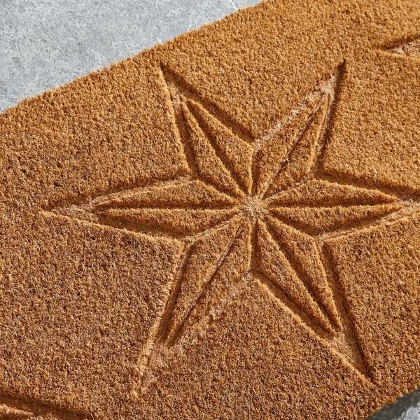 Star Patio Coir Outdoor Doormat