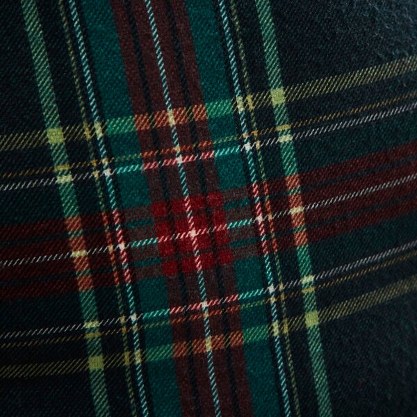 Christmas Tree Tartan Cushion