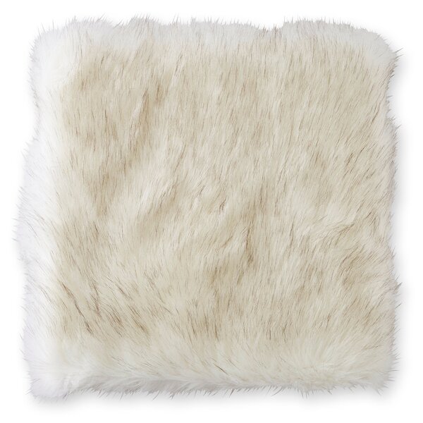 Faux Fur Square Seat Pad