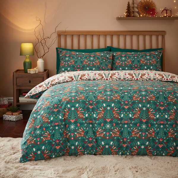 Woodland Hares Duvet Cover Set