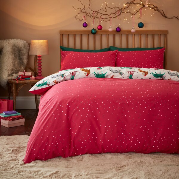 Festive Jungle Duvet Cover Set