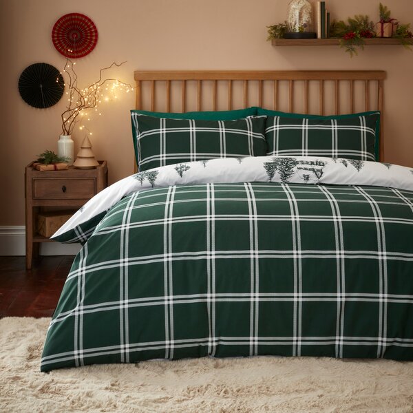 Winter Spruce Duvet Cover Set