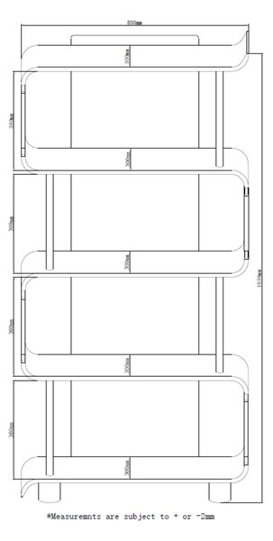 Helsinki Tall Bookshelf